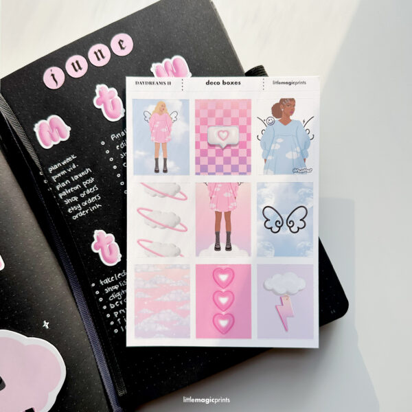 Puffy Hearts Mini Sticker Sheet